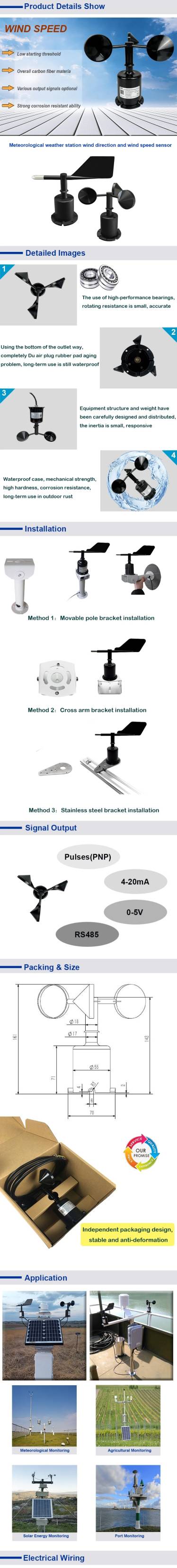 Wind speed sensor