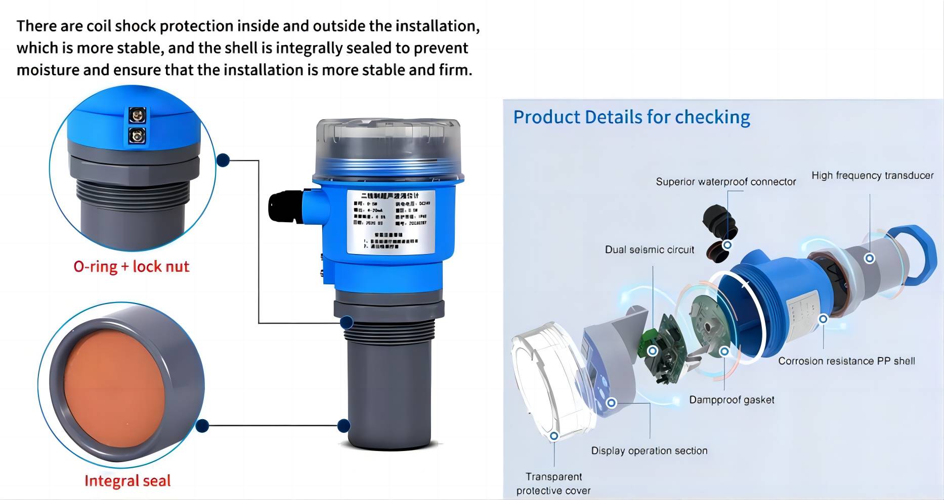 Ultrasonic Level Sensor Details