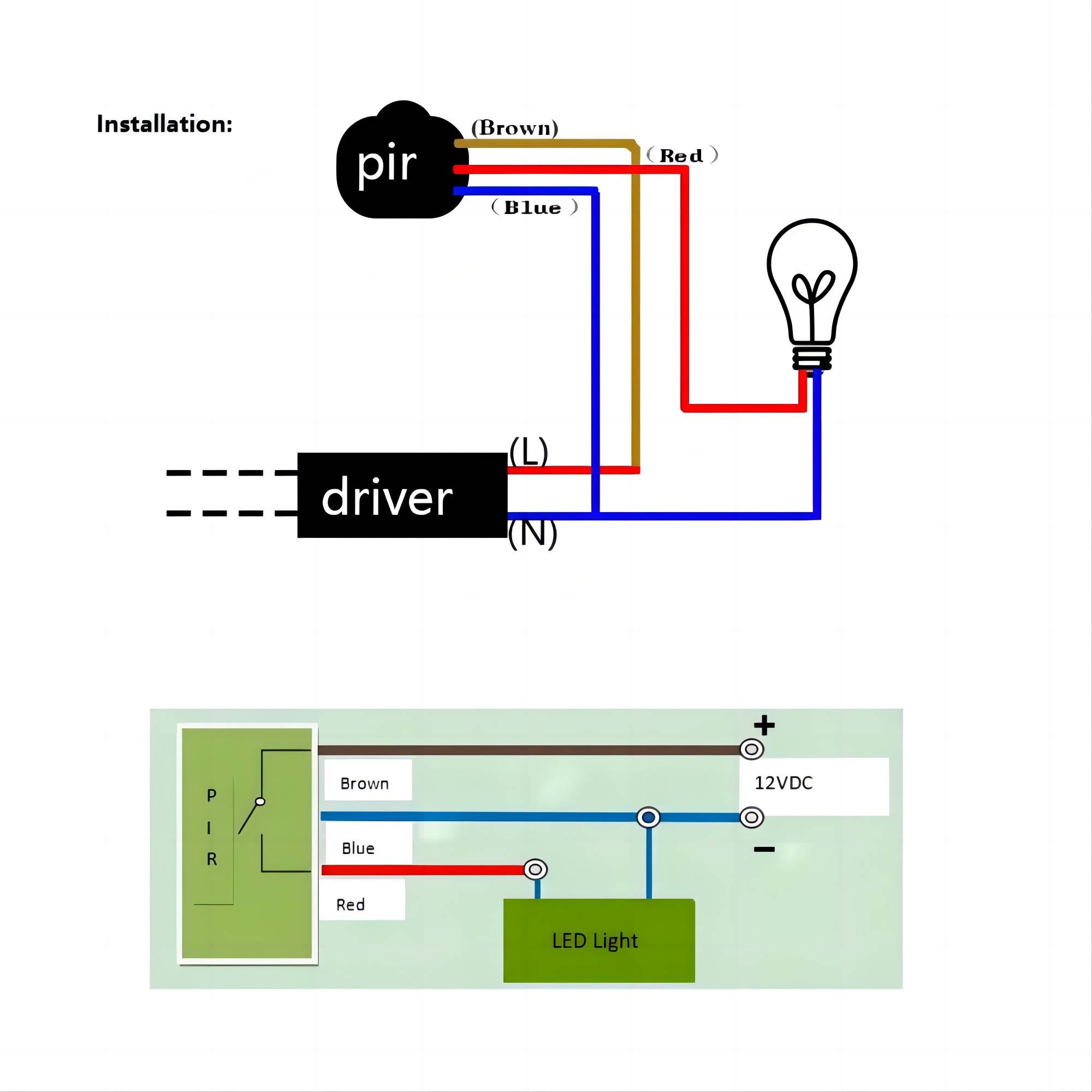 Outdoor  PIR Motion Sensor