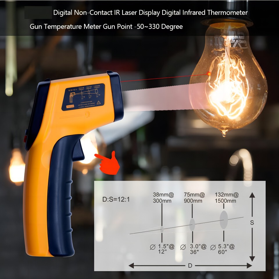 High precision industrial electronic thermometer