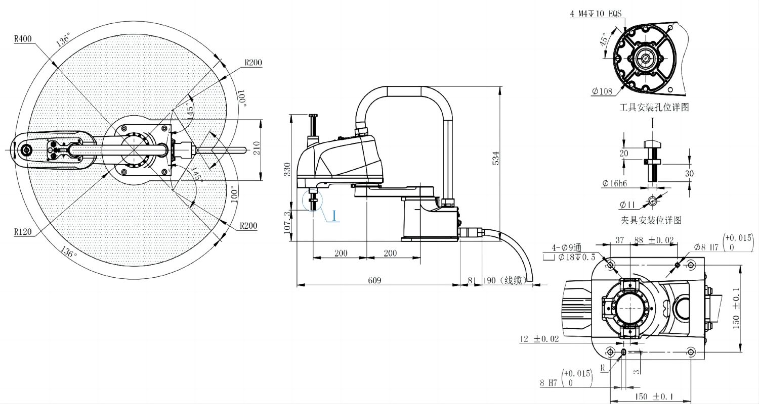 GR4215 Dimensions