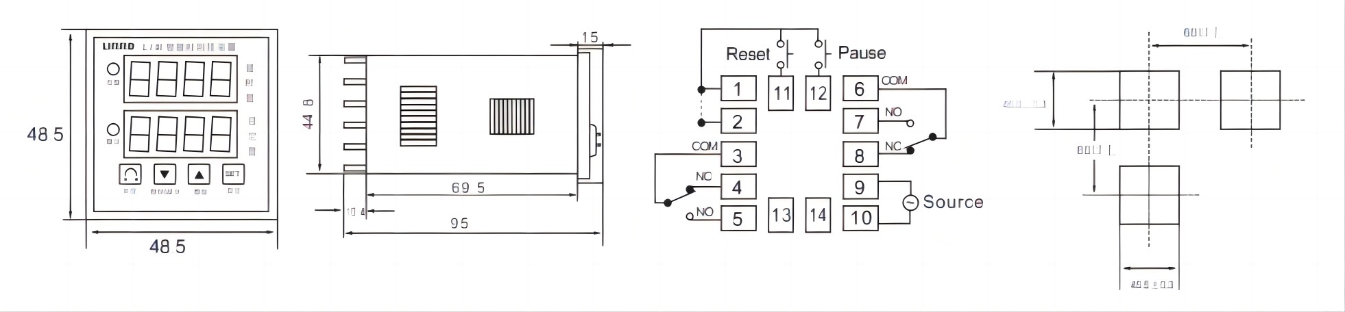 Outline,connecting diagram