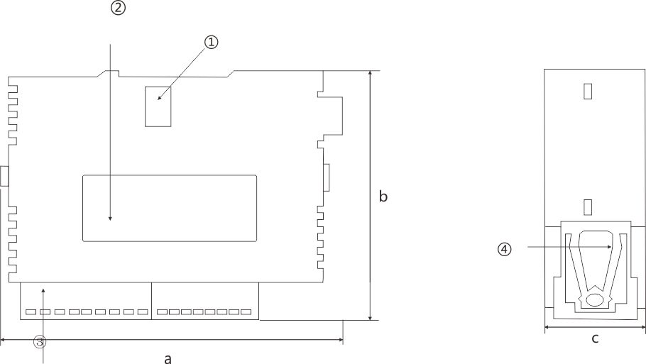  Product size compact 14 point host