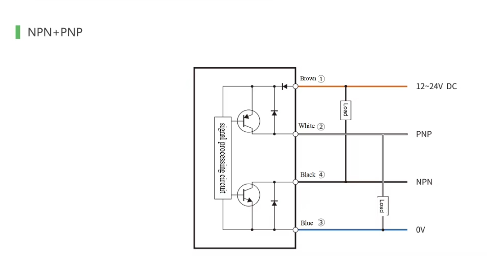 SCH-100NP-M8 PRODUCT WIRING DIAGRAM